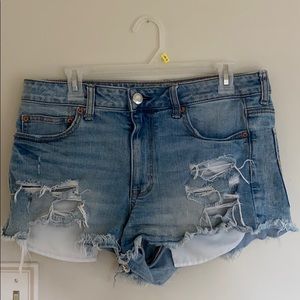 American Eagle Hi Rise Festival Jean shorts